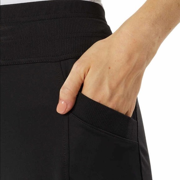 Joggers 32 degrees drawstring Side pockets Heather Green Joggers Size Large NWT - Picture 4 of 8